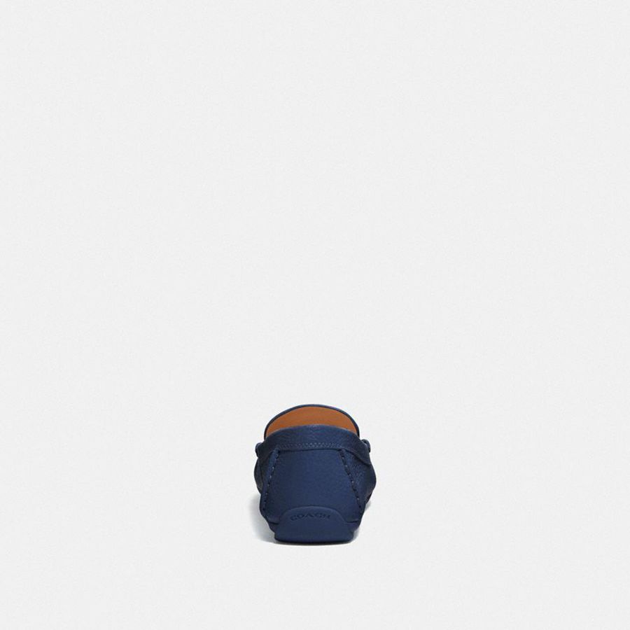 Mocassins COACH Marley Driver Feminino Azuis | 25146SQAN