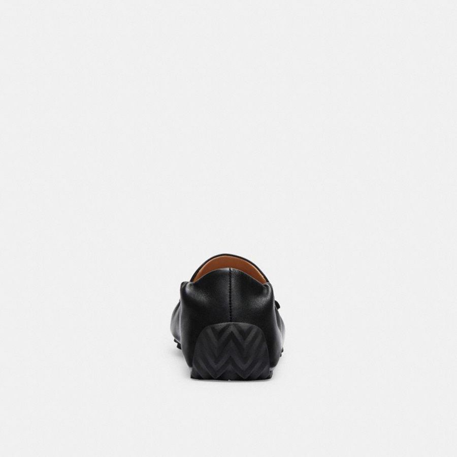 Mocassins COACH Ronnie Feminino Pretas | 50147TQIJ