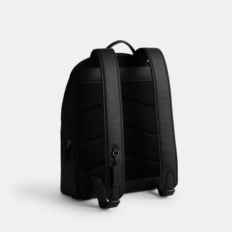 Mochila COACH Charter Masculino Pretas | 13705IMSP
