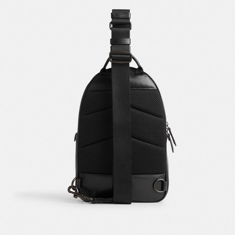 Mochila COACH Charter Pack In Signature Canvas Masculino Cinzentas | 91052EIKU