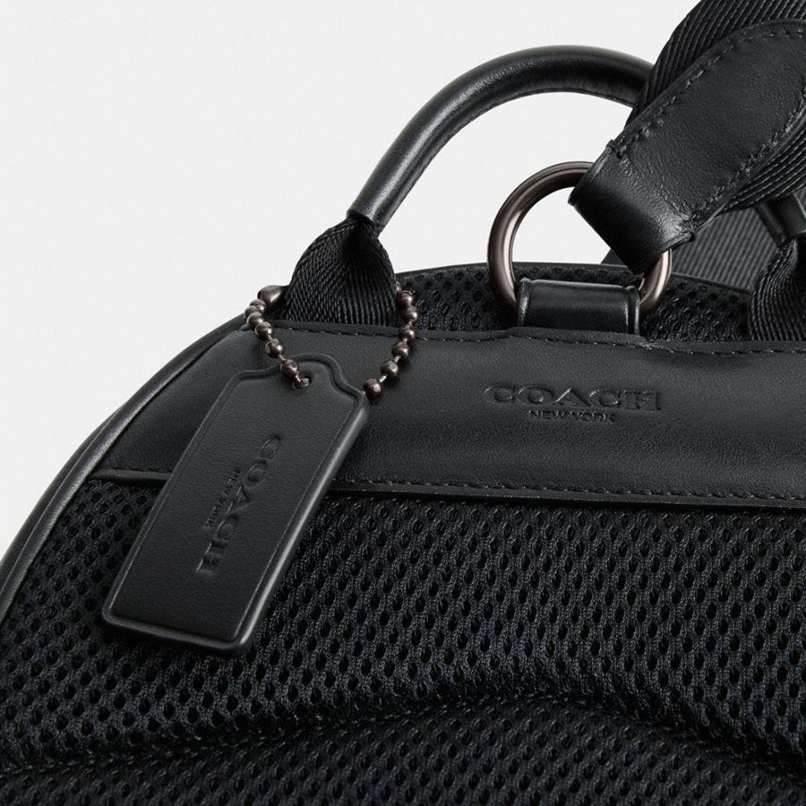 Mochila COACH Charter Pack In Signature Canvas Masculino Cinzentas | 91052EIKU