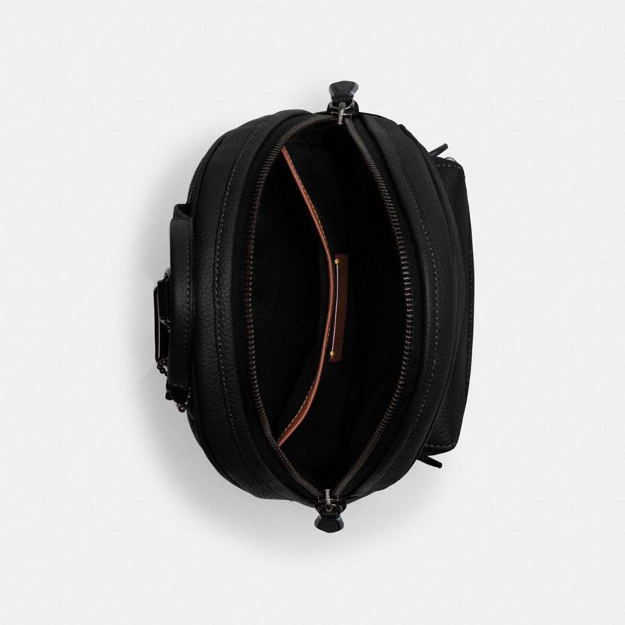 Mochila COACH Charter Pack Masculino Pretas | 90637HFBV