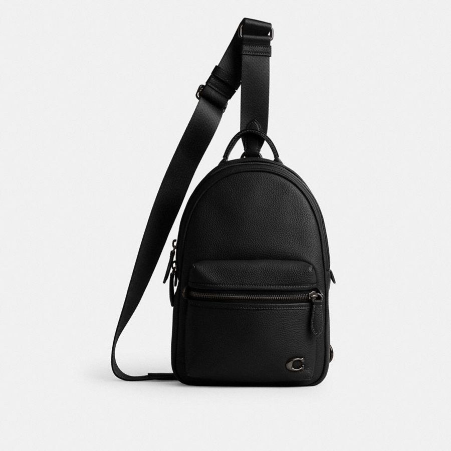 Mochila COACH Charter Pack Masculino Pretas | 90637HFBV