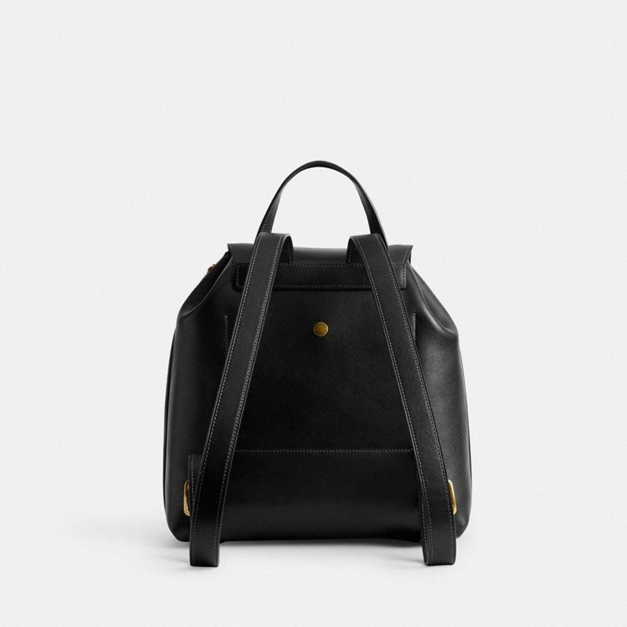 Mochila COACH Crosby 28 Feminino Pretas | 63259EHBK