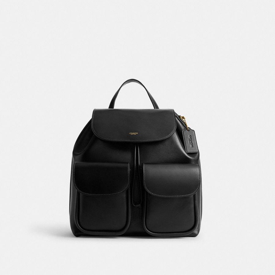 Mochila COACH Crosby 28 Feminino Pretas | 63259EHBK