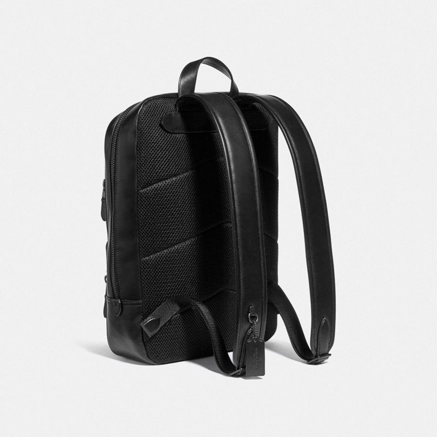 Mochila COACH Gotham In Signature Canvas Feminino Pretas | 63250SIPZ