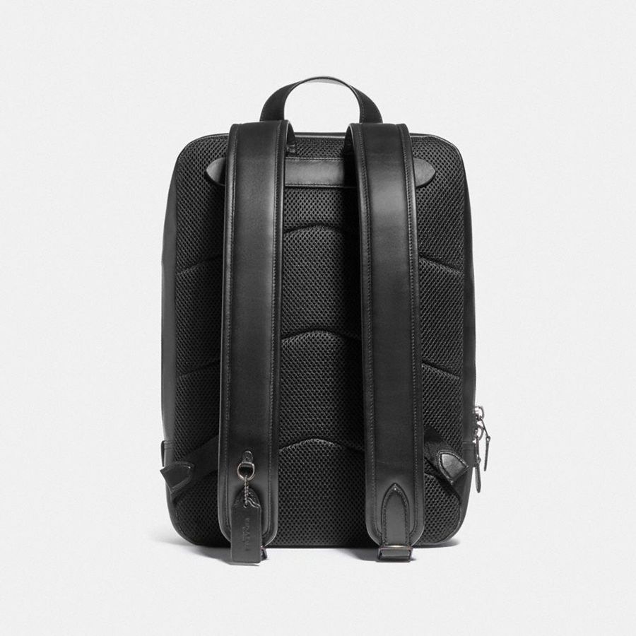 Mochila COACH Gotham In Signature Canvas Feminino Pretas | 63250SIPZ