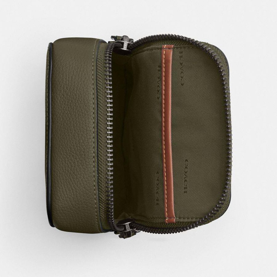 Mochila COACH Gotham Sling Pack 13 Masculino Verdes | 82769HFVM