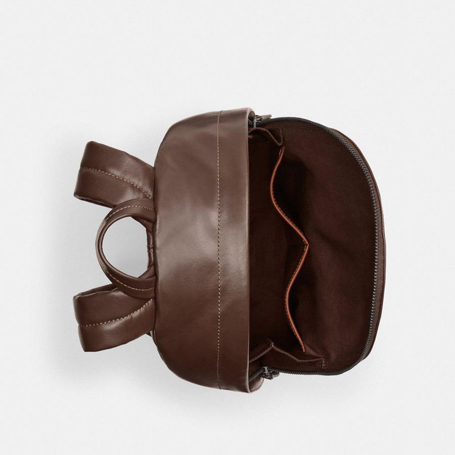 Mochila COACH Hall 22 Feminino Marrom | 79428EYUT