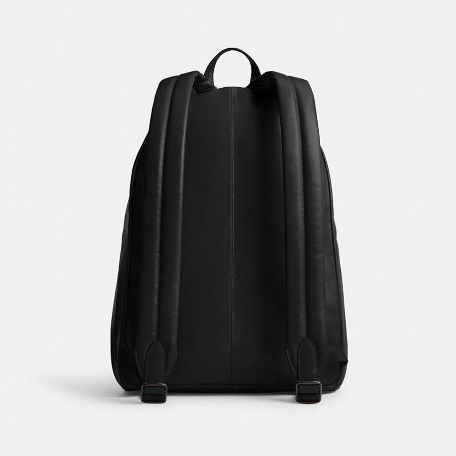 Mochila COACH Hall Masculino Pretas | 45268WBNE