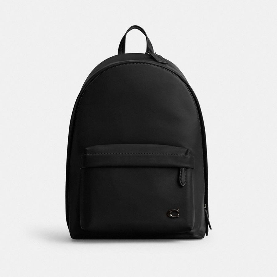 Mochila COACH Hall Masculino Pretas | 45268WBNE