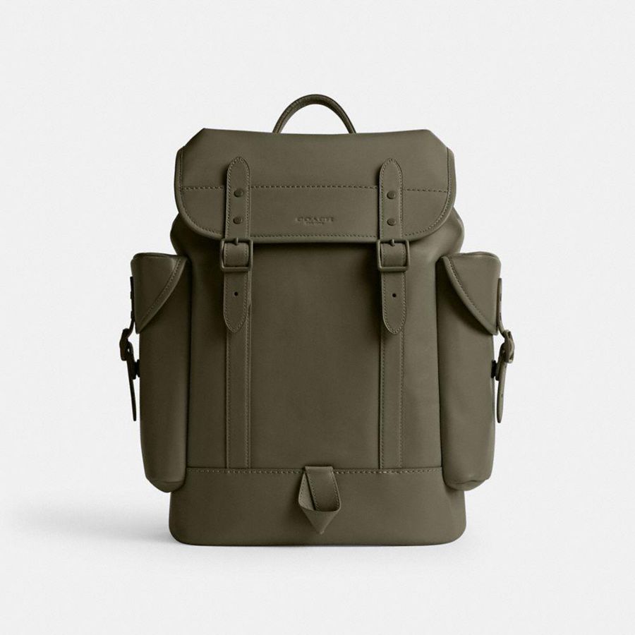 Mochila COACH Hitch Feminino Verdes | 43875UZHO