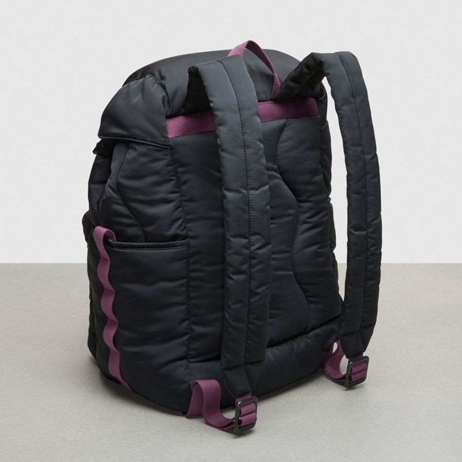 Mochila COACH Topia Loop Masculino Pretas | 71249GPYN