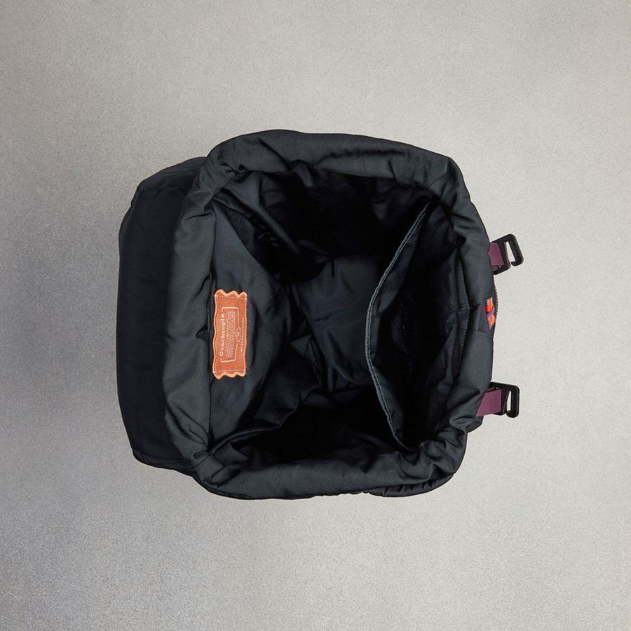Mochila COACH Topia Loop Masculino Pretas | 71249GPYN
