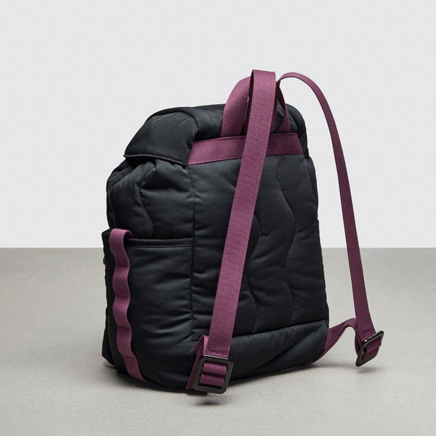 Mochila COACH Topia Loop Mini Masculino Pretas | 36128FTKV