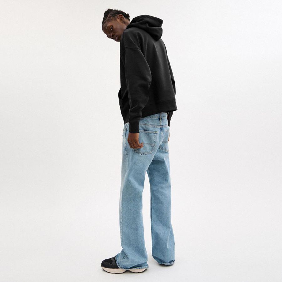 Moletom com Capuz COACH Rexy Masculino Pretas | 31592ENJS