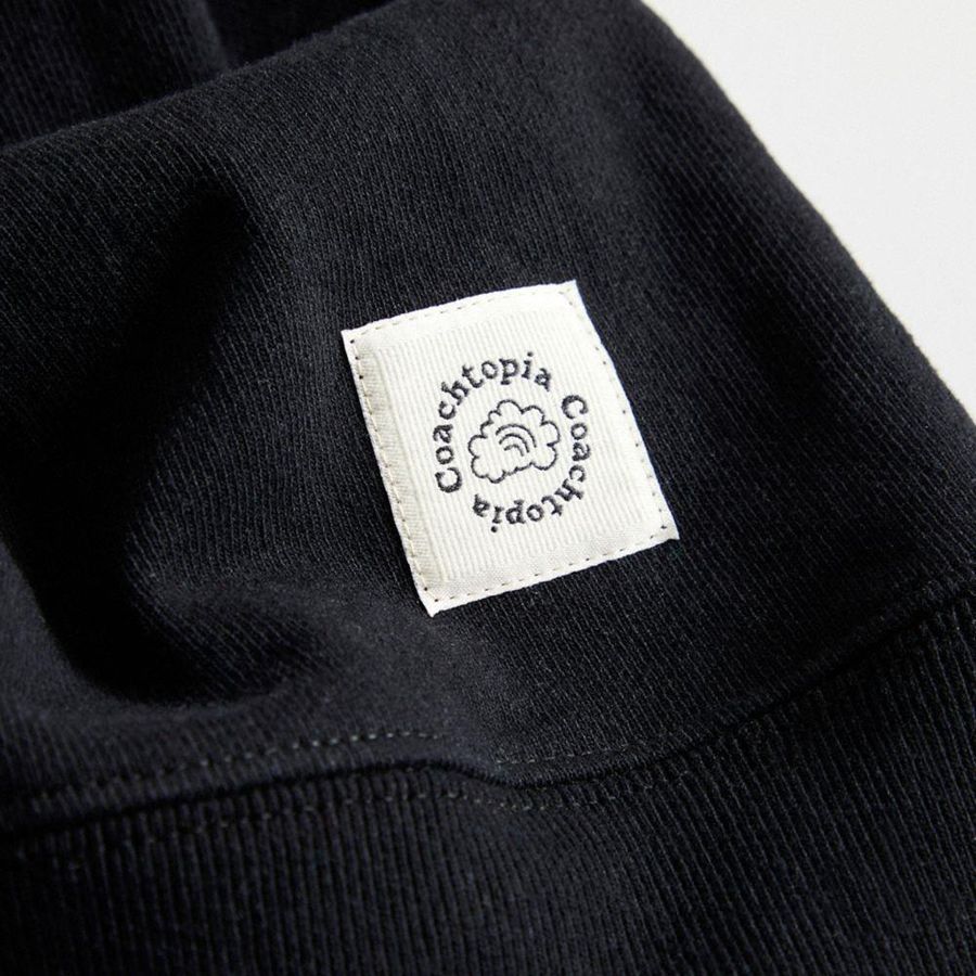 Moletom com Capuz COACH With This Is Coachtopia Print Masculino Pretas | 78903OYNR