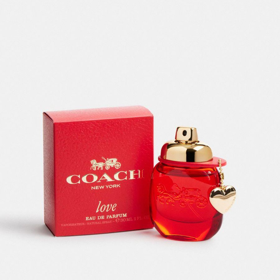 Perfume COACH Love Eau De 30 Ml Feminino Vermelhas | 17684JWXE