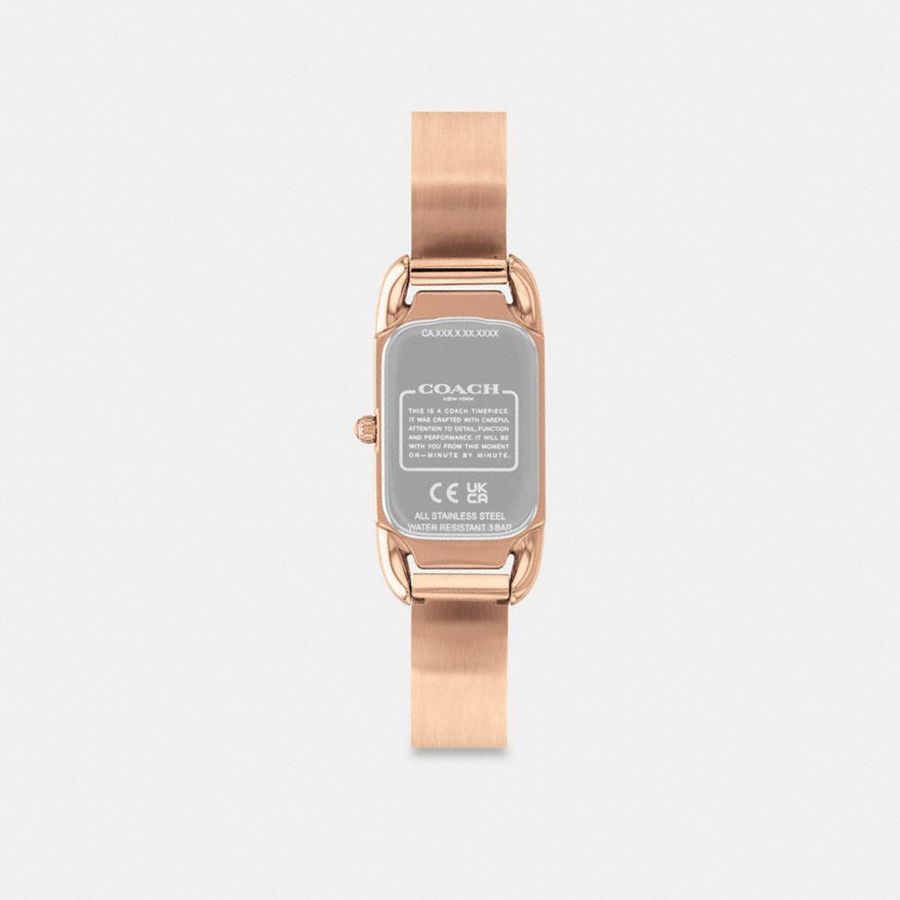 Relógios COACH Cadie, 17.5 Mm X 28.5 Mm Feminino Douradas | 86537XDKR