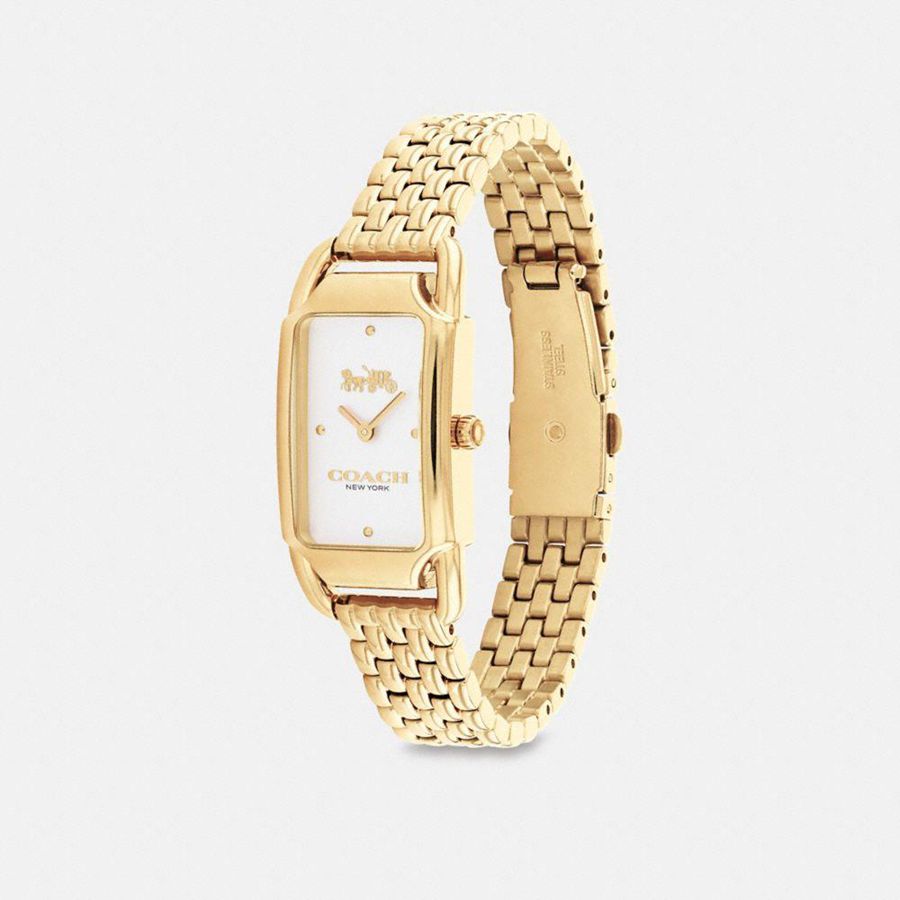 Relógios COACH Cadie, 20 Mm X 32.5 Mm Feminino Douradas | 16529BWMR