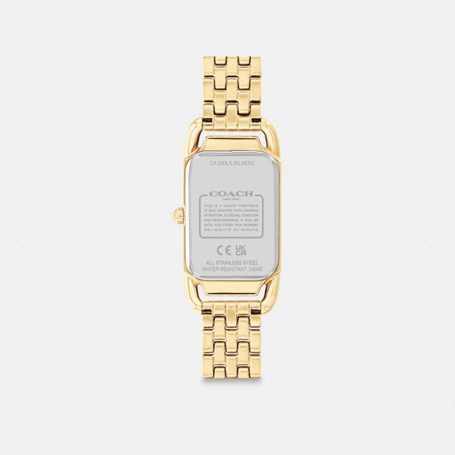 Relógios COACH Cadie, 20 Mm X 32.5 Mm Feminino Douradas | 16529BWMR