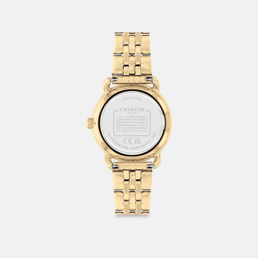Relógios COACH Elliot, 28 Mm Feminino Douradas | 74635ITDF