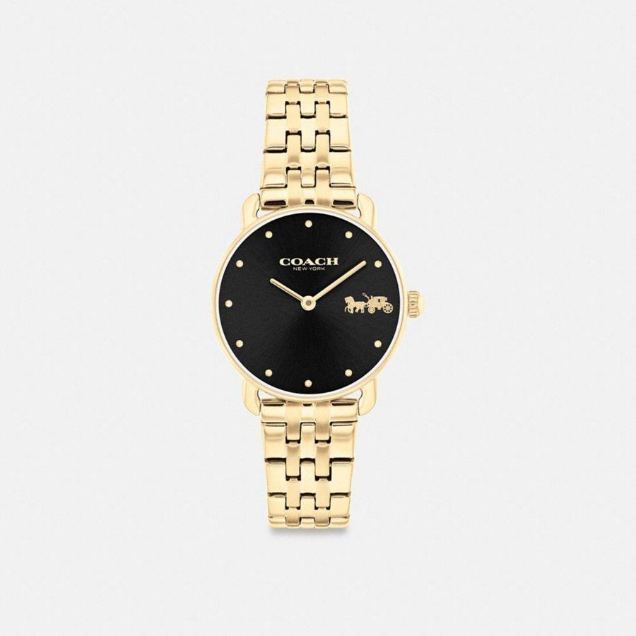 Relógios COACH Elliot, 28 Mm Feminino Douradas | 74635ITDF