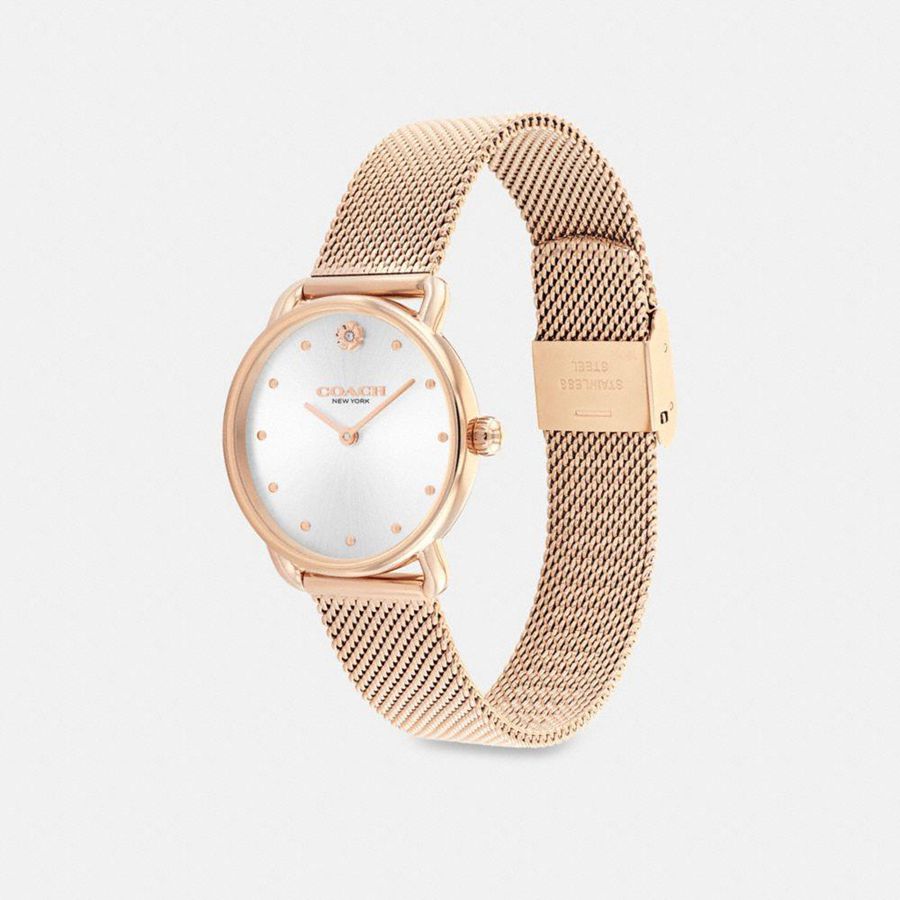 Relógios COACH Elliot, 28 Mm Feminino Douradas | 87613ZSIY
