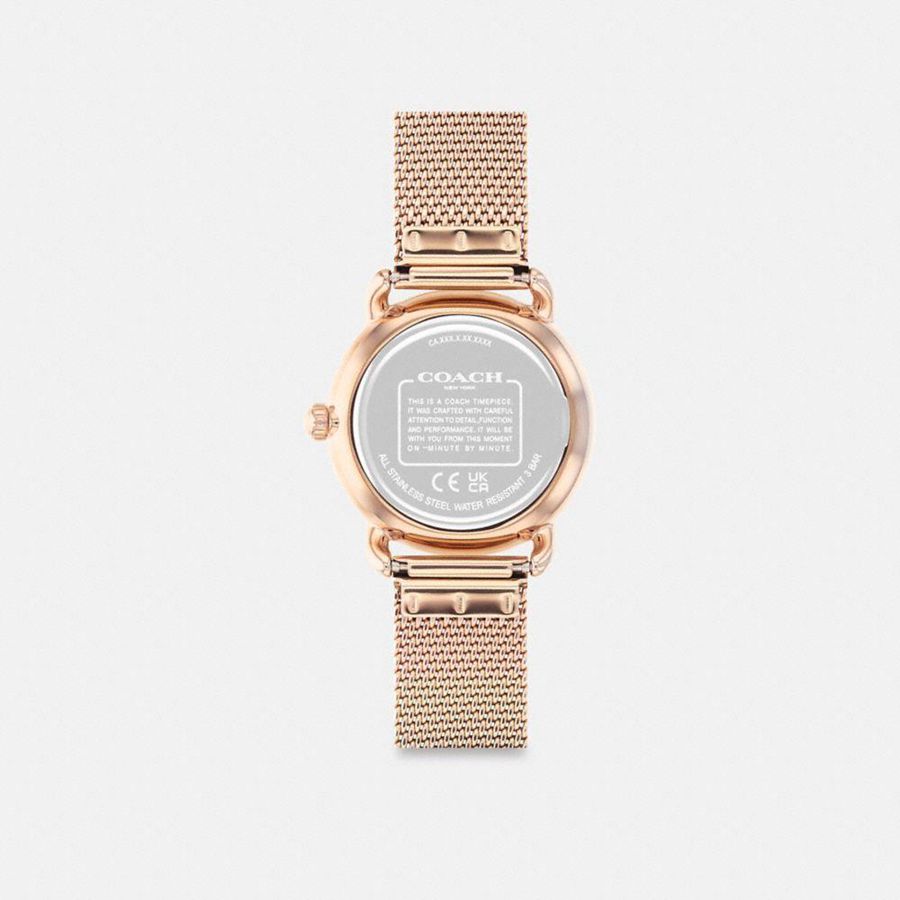 Relógios COACH Elliot, 28 Mm Feminino Douradas | 87613ZSIY