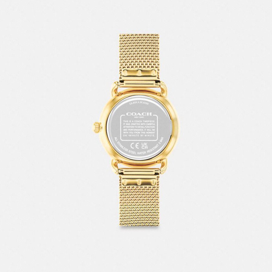 Relógios COACH Elliot, 28 Mm Feminino Douradas | 20179MNID