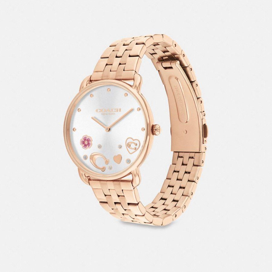 Relógios COACH Elliot, 36 Mm Feminino Douradas | 98756GTDU