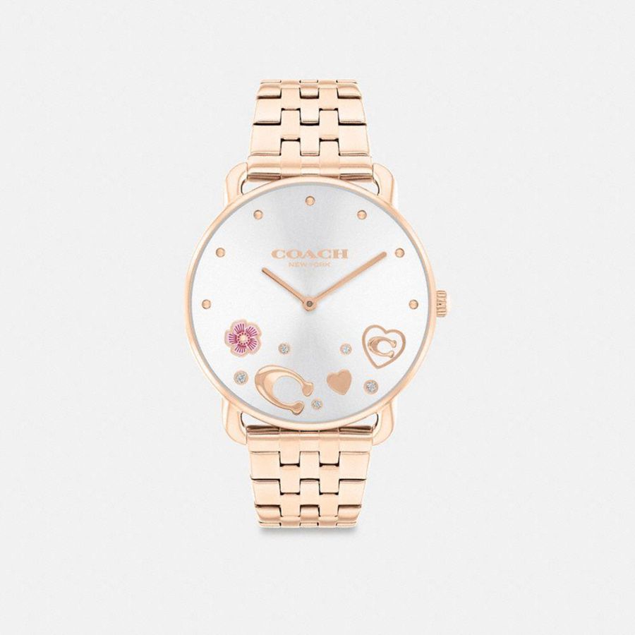 Relógios COACH Elliot, 36 Mm Feminino Douradas | 98756GTDU