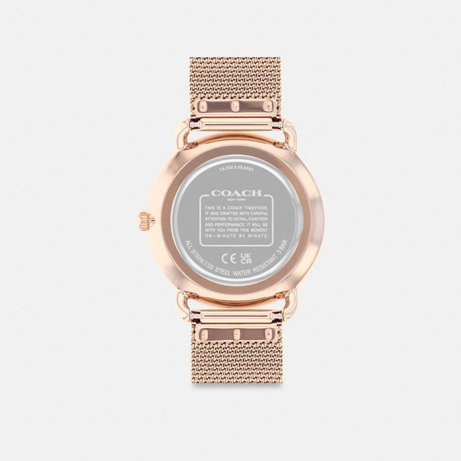 Relógios COACH Elliot, 36 Mm Feminino Douradas | 98542QFGS