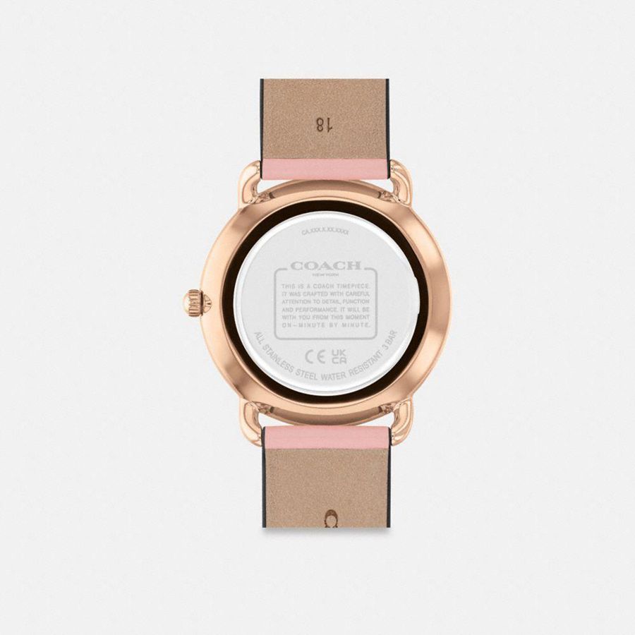 Relógios COACH Elliot, 36 Mm Feminino Rosa | 34780VJNI