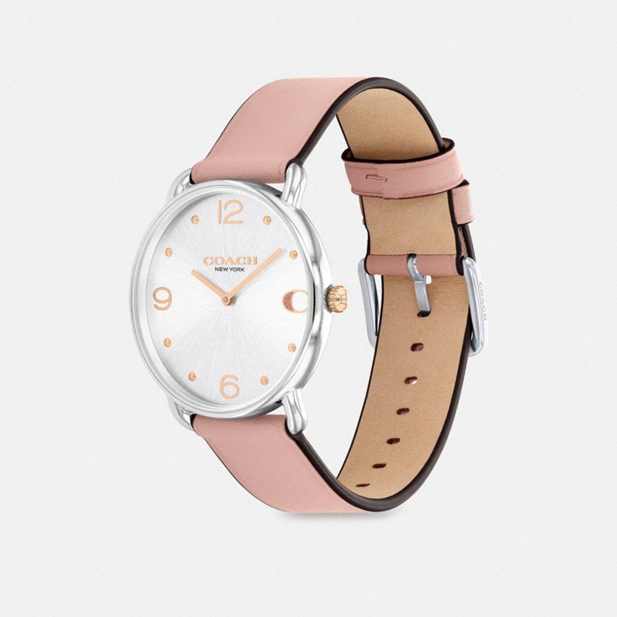 Relógios COACH Elliot, 36 Mm Feminino Rosa | 13697TLDP