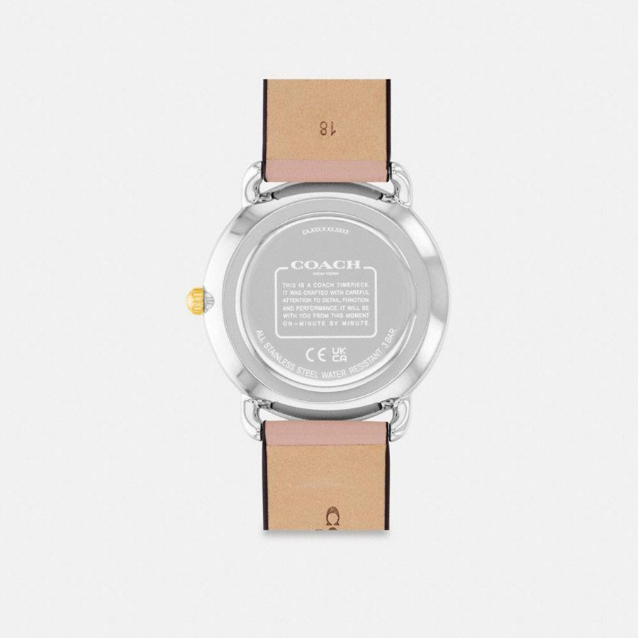 Relógios COACH Elliot, 36 Mm Feminino Rosa | 13697TLDP