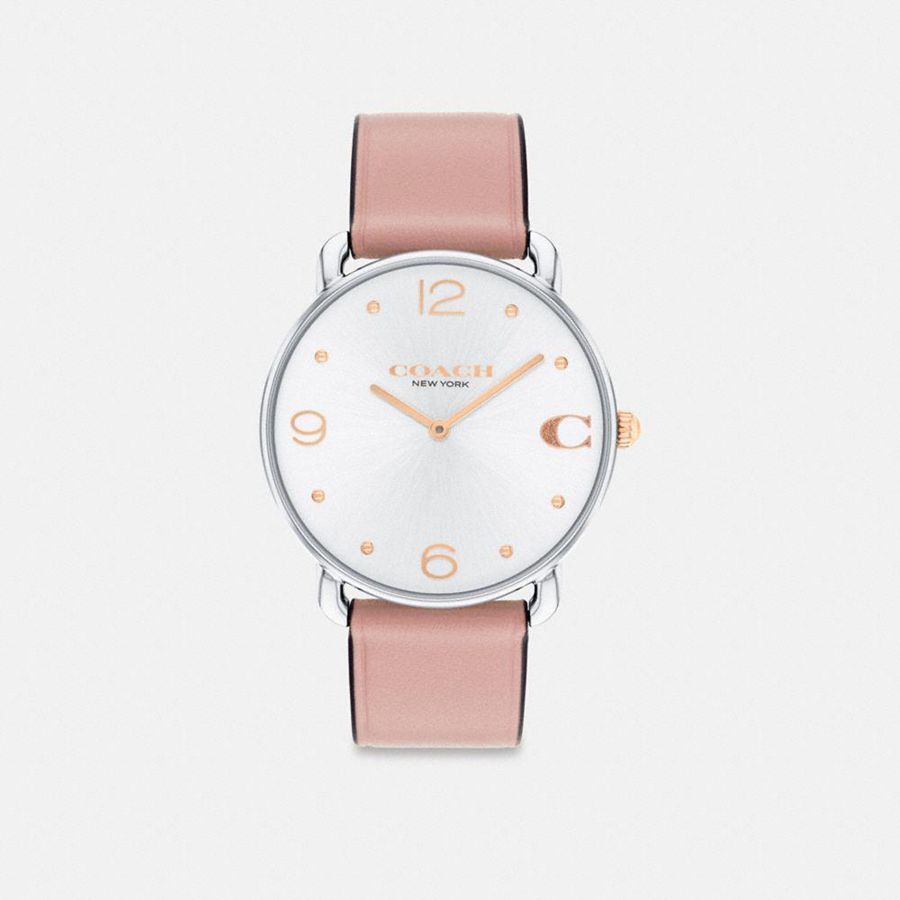 Relógios COACH Elliot, 36 Mm Feminino Rosa | 13697TLDP