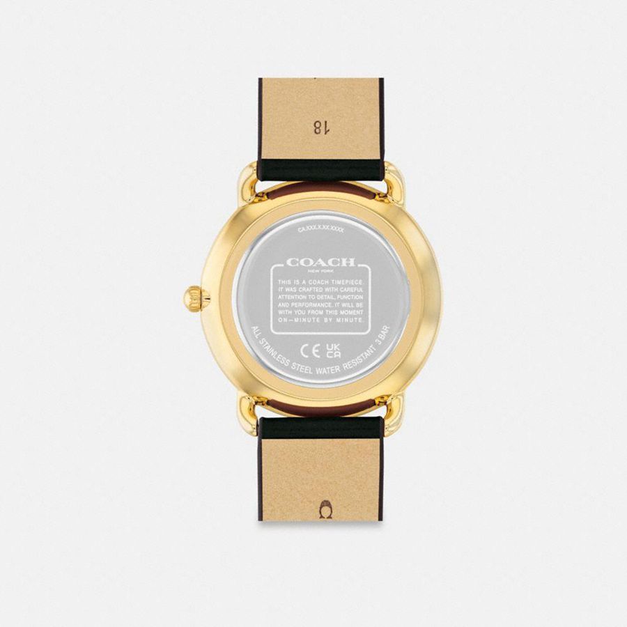 Relógios COACH Elliot, 36 Mm Masculino Pretas | 20948ZARD