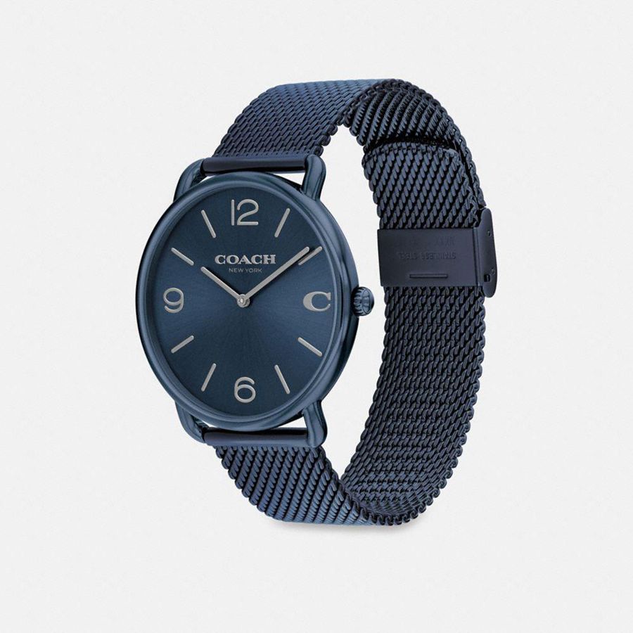 Relógios COACH Elliot, 41 Mm Masculino Azuis | 53081PVCW