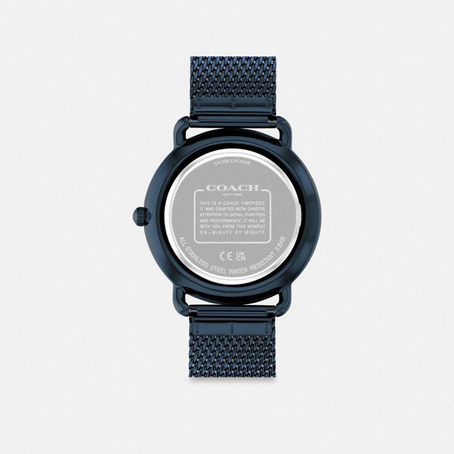 Relógios COACH Elliot, 41 Mm Masculino Azuis | 53081PVCW