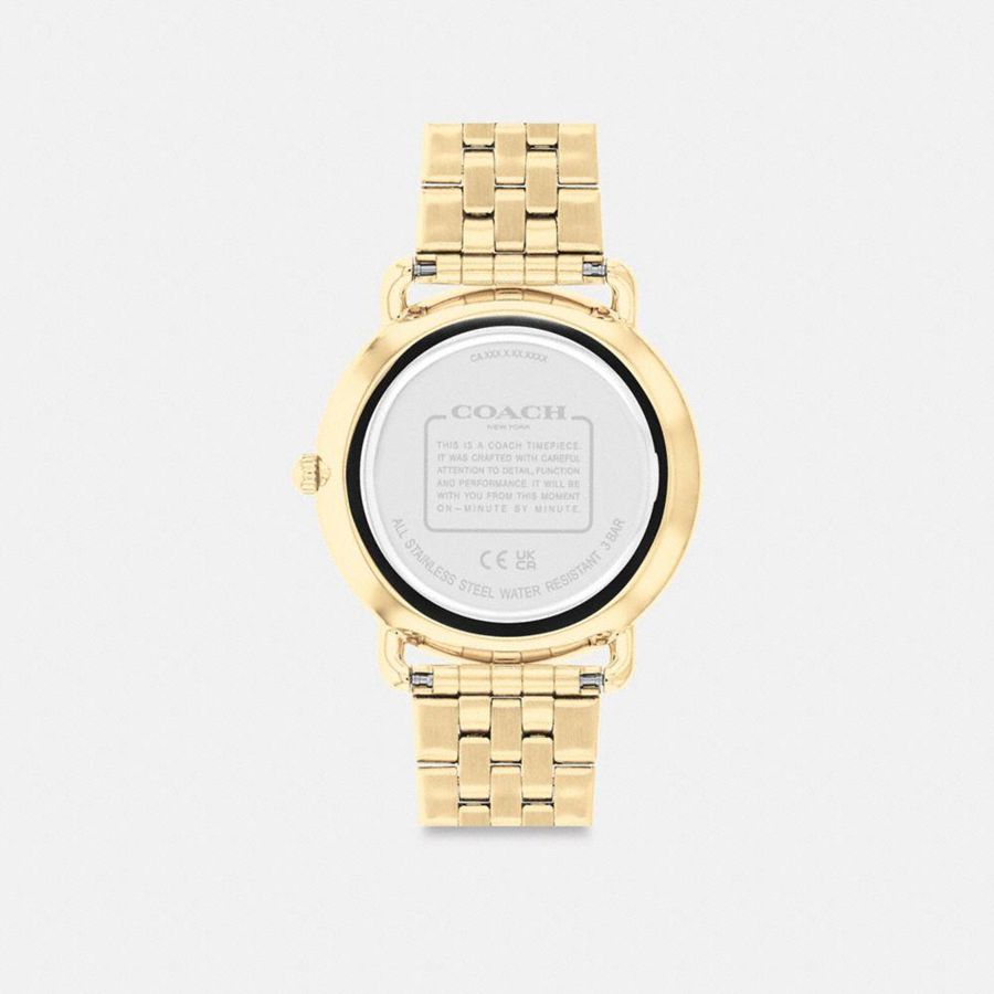 Relógios COACH Elliot, 41 Mm Masculino Douradas | 20346XPED