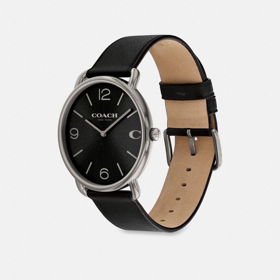 Relógios COACH Elliot, 41 Mm Masculino Pretas | 90432WXTQ