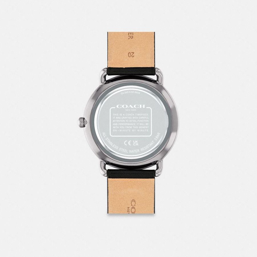 Relógios COACH Elliot, 41 Mm Masculino Pretas | 90432WXTQ