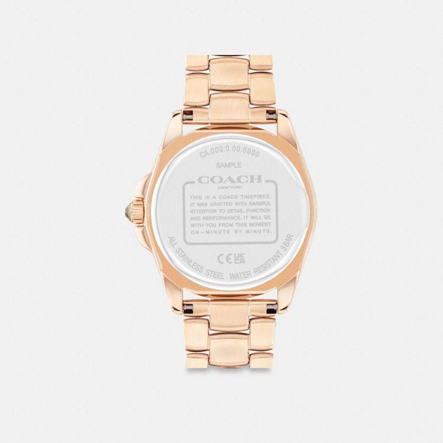Relógios COACH Greyson, 36 Mm Feminino Douradas | 21034XQTH