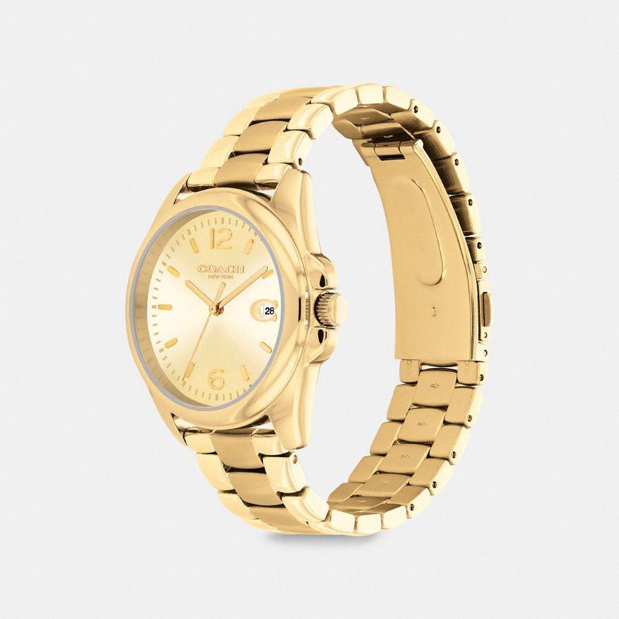 Relógios COACH Greyson, 36 Mm Feminino Douradas | 01534CNJH
