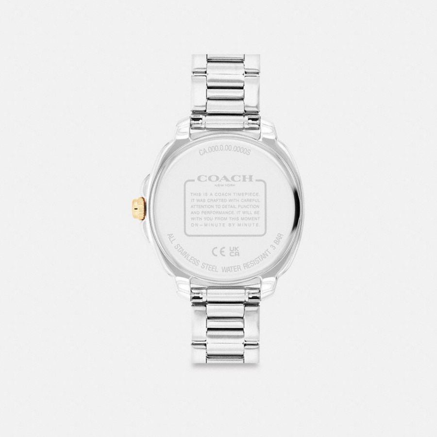 Relógios COACH Kitt Chronograph, 34 Mm Feminino Douradas | 71452BGXW