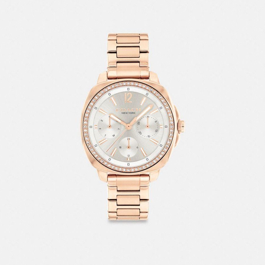 Relógios COACH Kitt Chronograph, 34 Mm Feminino Douradas | 21368MSUK