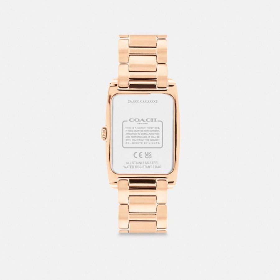 Relógios COACH Reese, 24 Mm X 35 Mm Feminino Douradas | 38915ENYW
