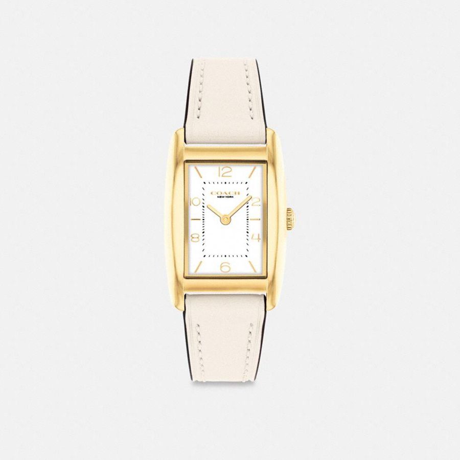 Relógios COACH Reese, 24 Mm X 35 Mm Feminino Branco | 96482TOSA