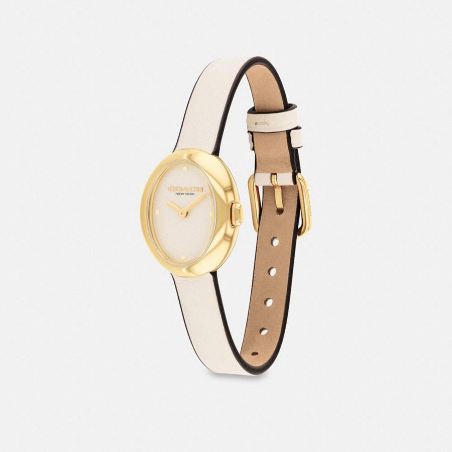 Relógios COACH Sammy, 22 Mm Feminino Branco | 24389MSYO